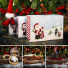 3 Pack Santa Magnetic Closing Gift Box and Products Set