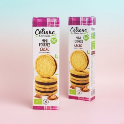 Chocolate Filling Sandwich Biscuit