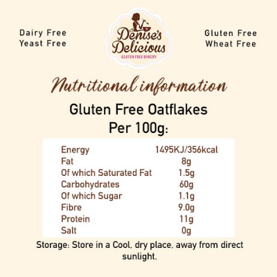 Gluten Free Oat Flakes