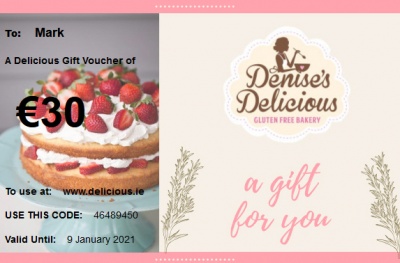 Delicious Gift Vouchers