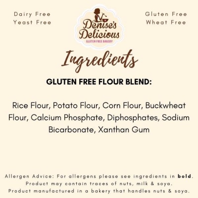 Denises Delicious Gluten Free Flour Blend