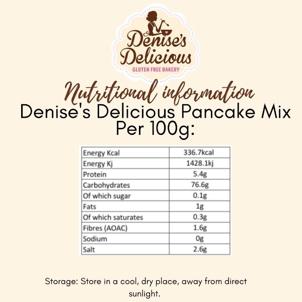 Denise’s Delicious Gluten Free Pancake Mix Gluten Free Bakery, Cork