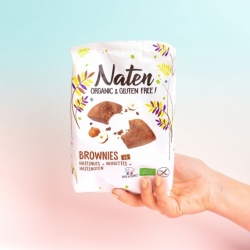 Organic Mini Hazelnut Brownies