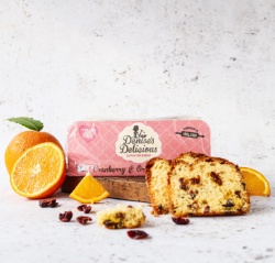 Gluten Free Cranberry & Orange Loaf